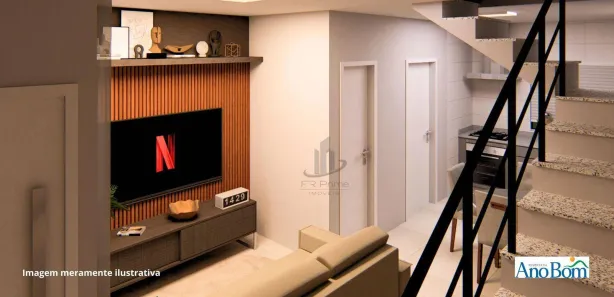 Casa de Condomínio com 2 Quartos à venda, 70m² no Parque Independência, Barra Mansa