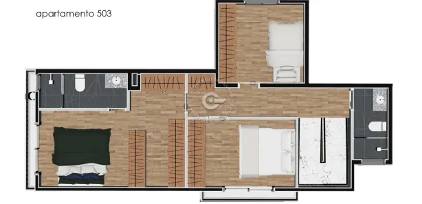Cobertura com 3 Quartos à venda, 123m² no São Pedro, São José dos Pinhais