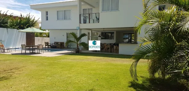 Casa de Condomínio com 5 Quartos para venda ou aluguel, 910m² no Busca Vida (Abrantes), Camaçari