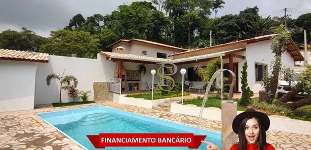 Fazenda / Sítio / Chácara com 3 Quartos à venda, 150m² no Jundiaizinho (Terra Preta), Mairiporã