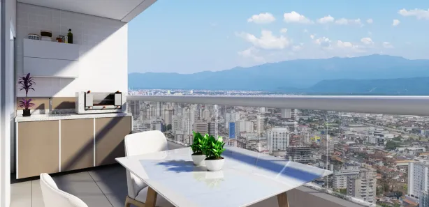 RESIDENCIAL MANOVEL AUGUSTO NOVAIS no Canto do Forte, Praia Grande