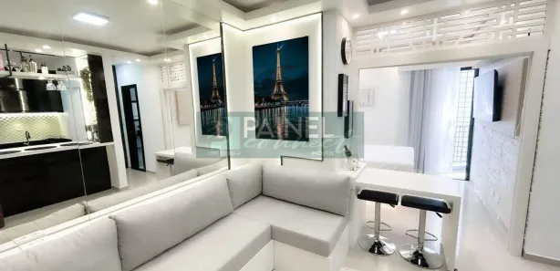 Flat com 1 Quarto à venda, 36m² no Centro, São Vicente