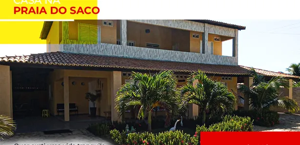 Casa com 7 Quartos à venda, 400m² no Praia do Saco, Estância