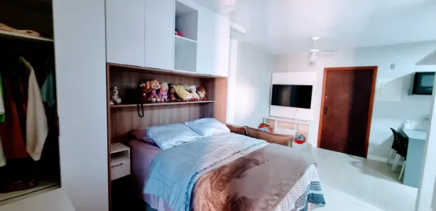 Flat com 1 Quarto para alugar, 40m² no Centro, São Vicente