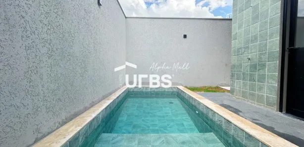 Casa de Condomínio com 3 Quartos à venda, 177m² no Jardins Porto, Senador Canedo