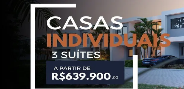 Casa de Condomínio com 3 Quartos à venda, 100m² no Buraquinho, Lauro de Freitas