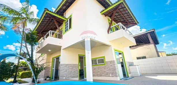 Casa de Condomínio com 4 Quartos à venda, 242m² no Jauá (Abrantes), Camaçari