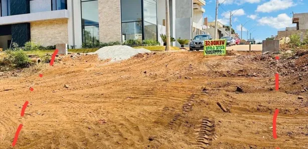 Terreno / Lote / Condomínio à venda, 343m² no Setor Habitacional Vicente Pires - Trecho 3, Brasília