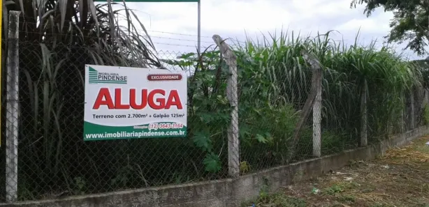 Terreno / Lote / Condomínio para alugar, 2670m² no Jardim Padre Rodolfo, Pindamonhangaba