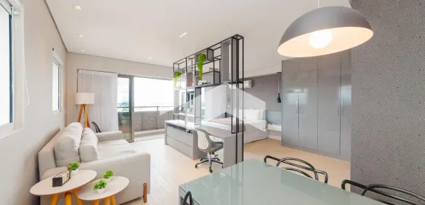 Apartamento com 1 Quarto para alugar, 56m² no Centro, Curitiba