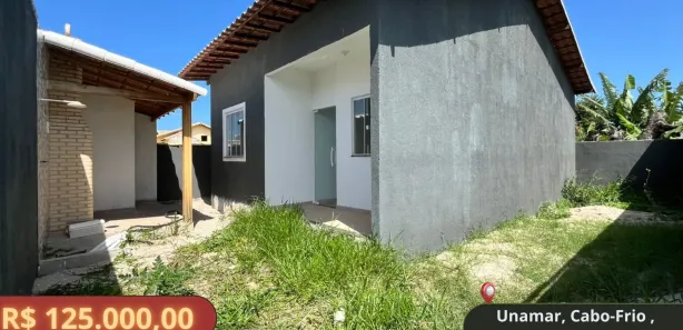 Casa com 2 Quartos à venda, 70m² no Unamar (Tamoios), Cabo Frio