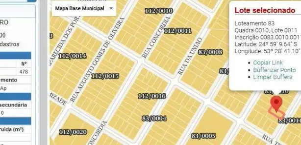 Terreno / Lote / Condomínio à venda, 490m² no 14 de Novembro, Cascavel