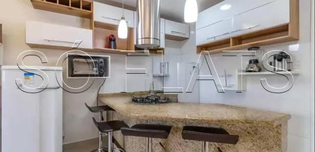 Apartamento com 1 Quarto à venda, 58m² no Alphaville Centro Industrial e Empresarial/Alphaville., Barueri