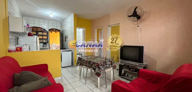 Casa de Condomínio com 2 Quartos à venda, 53m² no Balneário Flórida Mirim, Mongaguá