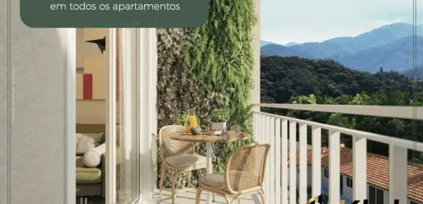 Apartamento com 2 Quartos à venda, 54m² no Nogueira, Petrópolis