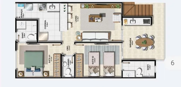 Casa de Condomínio com 2 Quartos à venda, 61m² no Itacimirim (Monte Gordo), Camaçari