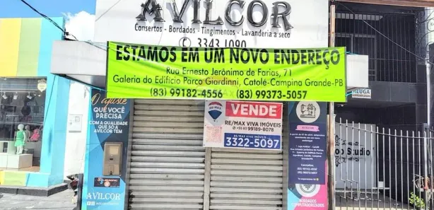 Loja / Salão / Ponto Comercial à venda, 118m² no Centro, Campina Grande