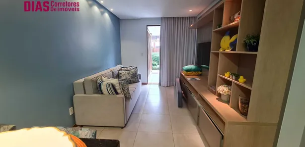 Casa de Condomínio com 2 Quartos à venda, 90m² no Itacimirim (Monte Gordo), Camaçari