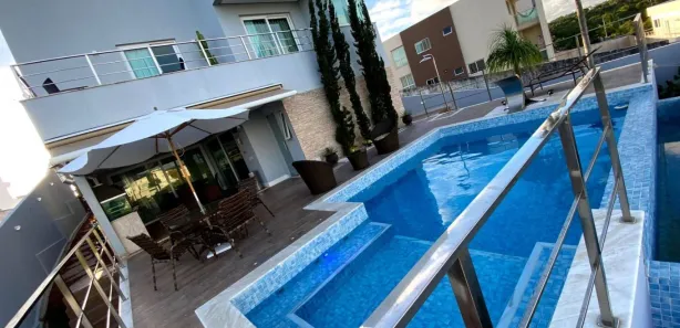 Casa de Condomínio com 5 Quartos para alugar, 400m² no Alphaville (Abrantes), Camaçari