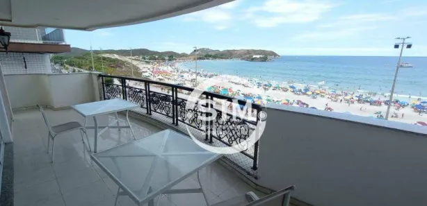 Apartamento com 3 Quartos para alugar, 188m² no Centro, Cabo Frio