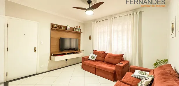 Apartamento com 2 Quartos à venda, 95m² no Boqueirão, Santos
