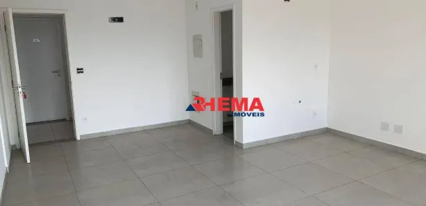 Conjunto Comercial / Sala para alugar, 43m² no Vila Mathias, Santos