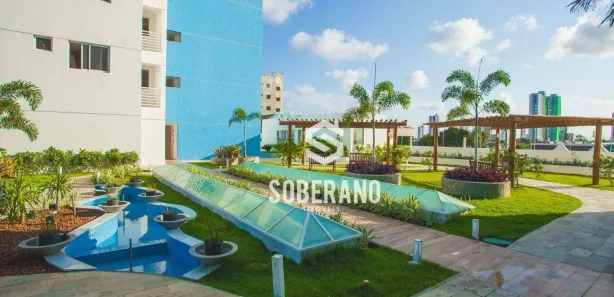 Apartamento com 3 Quartos para alugar, 80m² no João Agripino, João Pessoa