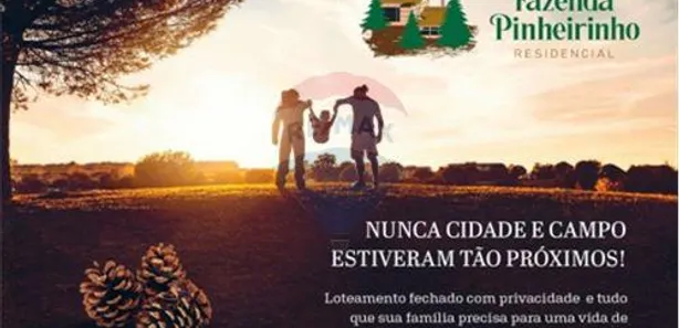 Terreno / Lote / Condomínio à venda, 372m² no Residencial Fazenda Pinheirinho, Rio das Pedras