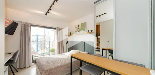 Apartamento com 1 Quarto para alugar, 30m² no Centro, Curitiba
