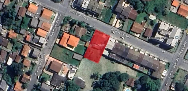 Terreno / Lote / Condomínio à venda, 646m² no Centro, Campo Largo