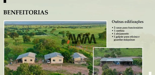 Fazenda / Sítio / Chácara à venda, 97000000m² no , Paranã