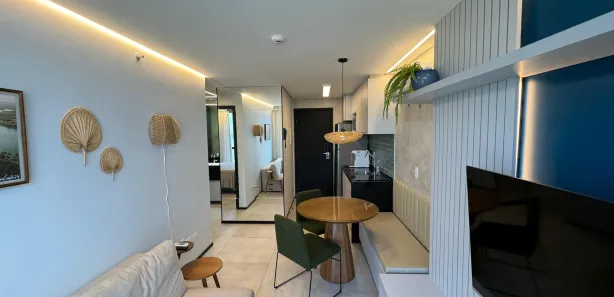 Flat com 1 Quarto para alugar, 36m² no Barra de Jangada, Jaboatão dos Guararapes