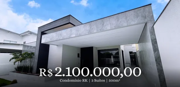 Casa de Condomínio com 3 Quartos à venda, 345m² no Região dos Lagos, Brasília