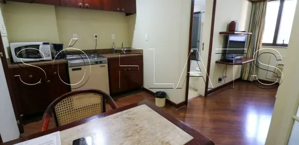 Flat com 1 Quarto para alugar, 29m² no Jardim Paulista, São Paulo
