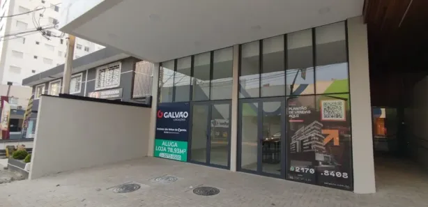 Loja / Salão / Ponto Comercial para alugar, 58m² no Cabral, Curitiba