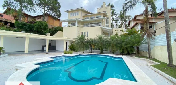 Casa de Condomínio com 5 Quartos para venda ou aluguel, 1000m² no Condomínio Flamboyant-B, Atibaia