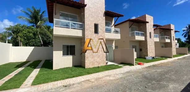 Casa de Condomínio com 3 Quartos à venda, 84m² no Jauá (Abrantes), Camaçari