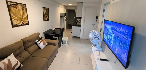Apartamento com 2 Quartos para alugar, 55m² no Tambaú, João Pessoa