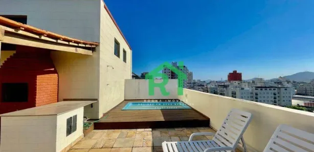 Cobertura com 2 Quartos para venda ou aluguel, 160m² no Mar e Céu, Guarujá