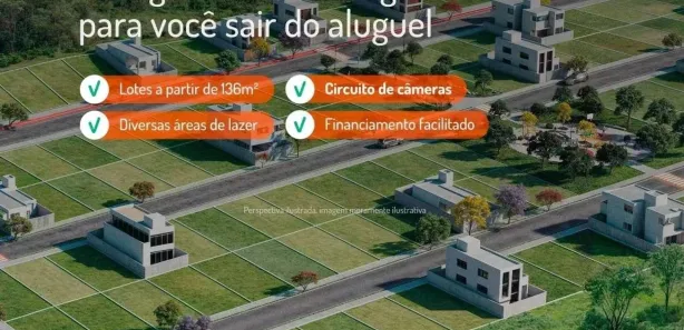 Terreno / Lote / Condomínio à venda, 136m² no Paranoá, Brasília
