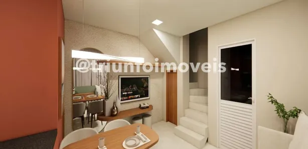 Casa de Condomínio com 2 Quartos à venda, 52m² no Dirceu Arcoverde, Parnaíba