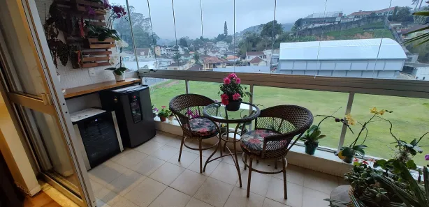 Apartamento com 3 Quartos à venda, 125m² no Valparaíso, Petrópolis