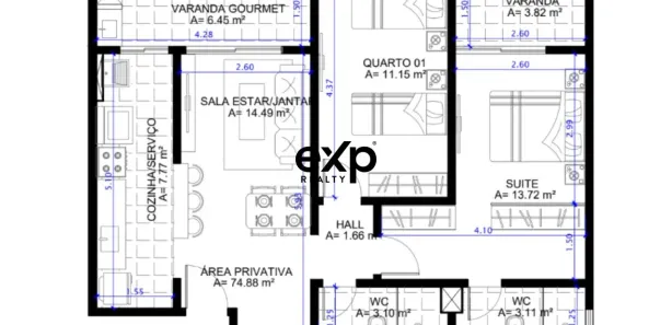 Cobertura com 3 Quartos à venda, 152m² no Samambaia, Petrópolis