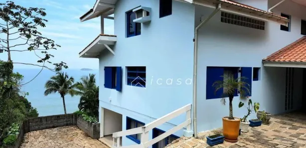 Casa de Condomínio com 5 Quartos para venda ou aluguel, 450m² no Toninhas, Ubatuba