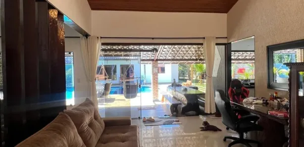 Casa de Condomínio com 5 Quartos à venda, 450m² no Coroa Vermelha, Santa Cruz Cabrália