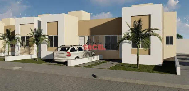 Casa de Condomínio com 2 Quartos à venda, 54m² no Capuã, Barra dos Coqueiros