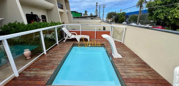 Casa de Condomínio com 3 Quartos para alugar, 117m² no Enseada, Guarujá