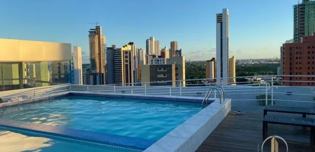 Flat com 1 Quarto à venda, 30m² no Miramar, João Pessoa