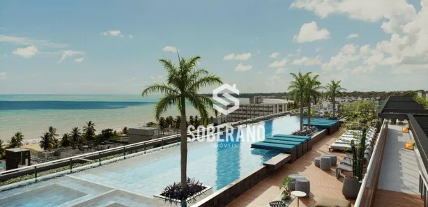 Flat com 1 Quarto à venda, 19m² no Cabo Branco, João Pessoa
