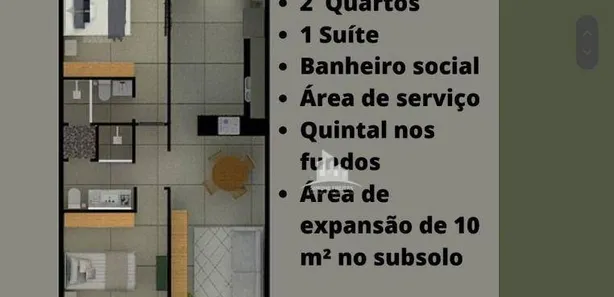 Casa de Condomínio com 2 Quartos à venda, 82m² no Bairro de Fátima (Califórnia da Barra), Barra do Piraí